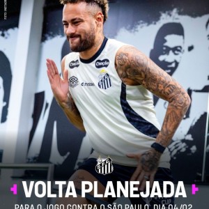 九游体育-TNT：内马尔计划在2月5日桑托斯对阵圣保罗比赛中复出